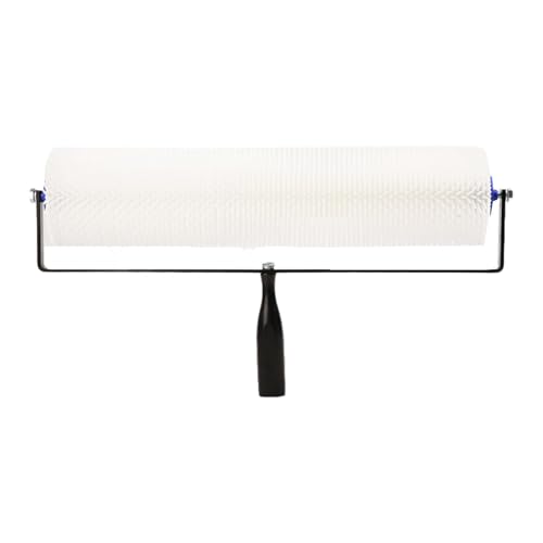Baoblaze Stachelwalze für Beton, Pinsel für Innenanstrich, Werkzeug Zur Blasenentfernung, Zement Entschäumerwalze, Spikehöhe 3,1 cm von Baoblaze