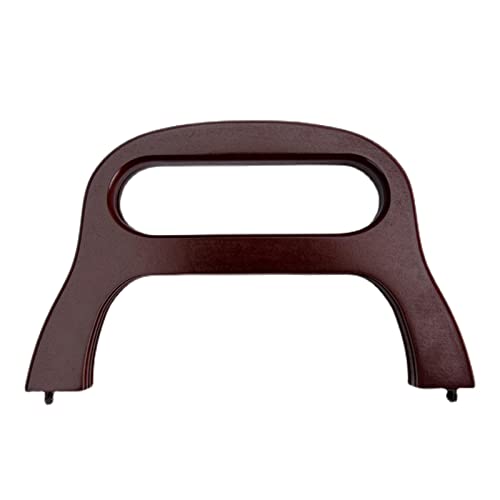 Baoblaze Strapazierfähiger Ersatz für Handtaschengriffe aus Holz, einfache Verwendung für die Herstellung von Umhängetaschen, Brown von Baoblaze