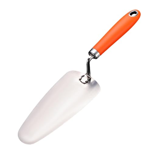 Baoblaze Verputzkelle, Trockenbau, flache Kelle für Beton, Mauerwerk, Fliesen, Bodenbelag, Fugenmörtel, Fliesenleger, Oval von Baoblaze