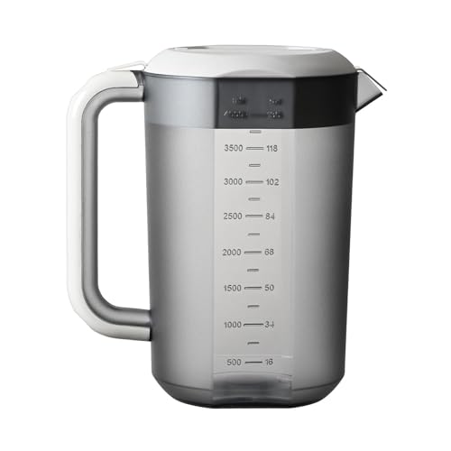 Baoblaze Wasserkrug Saftkrug Getränkekaraffe Teekanne Hitzebeständig mit Dichtem Deckel Und Praktischem Ausguss für Den Täglichen Gebrauch Und Familienfeiern, 4L von Baoblaze