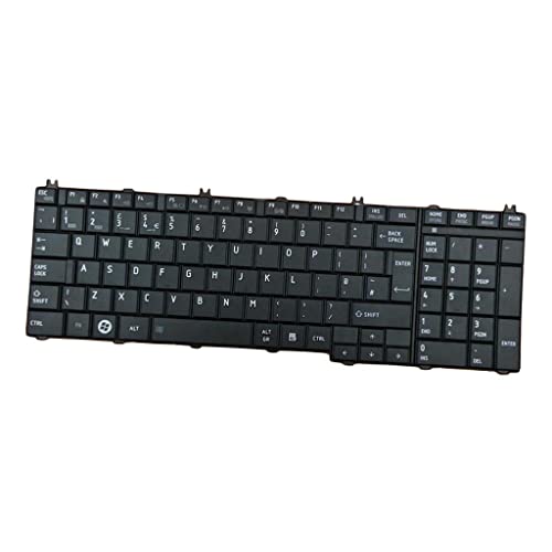 Baoblaze für C655 C655D Laptop Standard UK Englisch Tastatur Schwarz von STARTIST