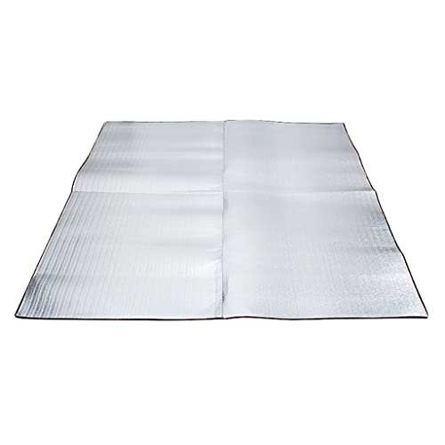 Baoblaze wasserdichte Aluminiumfolie Camping-Matte Picknick Notfall Matte Sonnenschutz Auto Scheibenabdeckung - 150x200cm von Baoblaze