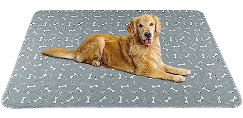 Baodan Waschbar Haustier-Urinunterlage,182*182 cm Wiederverwendbare Welpenunterlagen Matte für Hunde, Schnell Absorbierend Puppy Pads für Hunde, Katzen, Meerschweinchen von Baodan