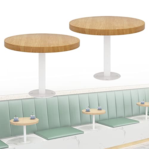 Baodiale An der Wand montierte kleine Couchtische, Kleiner runder Couchtisch, Ende aus Massivholz, Freizeit-Esstisch für Bar, Milchteeladen, Einkaufszentrum, Dessertladen – platzsparend Baodiale An der Wand montierte kleine Couchtische, Kleiner runder Couchtisch, Ende aus Massivholz, Freizeit-Esstisch für Bar, Milchteeladen, Einkaufszentrum, Dessertladen – platzsparend von Baodiale