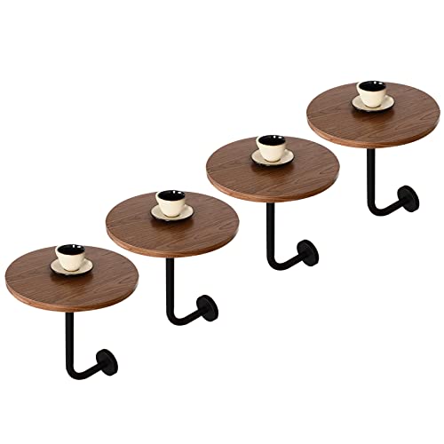 Baodiale An der Wand montierte kleine Couchtische, minimalistischer, an der Wand montierter Kleiner runder Tisch, Kaffee für Café, Cocktail-Sofa, Seite, Dessertladen, Bistro, Freizeitbar, Ruhebereich Baodiale An der Wand montierte kleine Couchtische, minimalistischer, an der Wand montierter Kleiner runder Tisch, Kaffee für Café, Cocktail-Sofa, Seite, Dessertladen, Bistro, Freizeitbar, Ruhebereich von Baodiale
