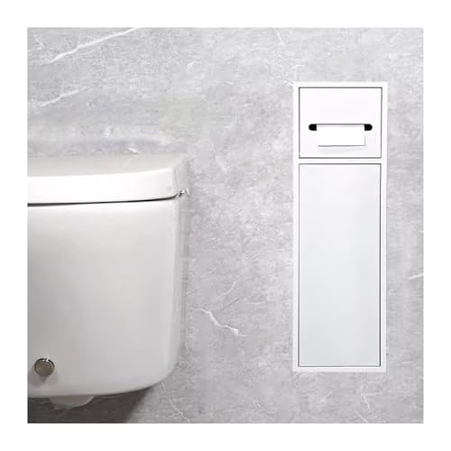 Baodiale Badezimmer-Wandnische, Edelstahl, Badezimmernische, eingebetteter Toilettenpapierhalter, Aufbewahrungsregal für Bürsten, Hotel-Wandregal Baodiale Badezimmer-Wandnische, Edelstahl, Badezimmernische, eingebetteter Toilettenpapierhalter, Aufbewahrungsregal für Bürsten, Hotel-Wandregal von Baodiale