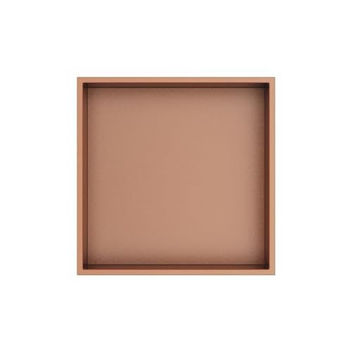 Baodiale Badezimmer-Wandnische, Edelstahl, versenkbares Duschregal, Wandaufbewahrung für Badezimmerutensilien, ideal für Zuhause, Hotel und Apartment, langlebiger Organizer, Größe 32 x 32 x 12,5 cm von Baodiale