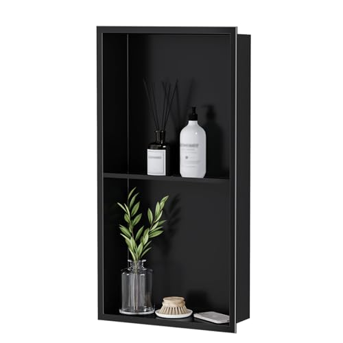 Baodiale Badezimmer-Wandnische, versenkbares Duschregal, Caddy, Keine Flieseninstallation Baodiale Badezimmer-Wandnische, versenkbares Duschregal, Caddy, Keine Flieseninstallation von Baodiale