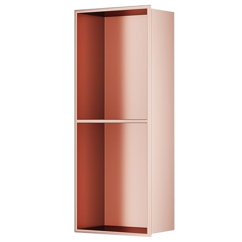 Baodiale Badezimmer-Wandnische aus Edelstahl, wasserdicht, Duschregal/Rose Baodiale Badezimmer-Wandnische aus Edelstahl, wasserdicht, Duschregal/Rose von Baodiale