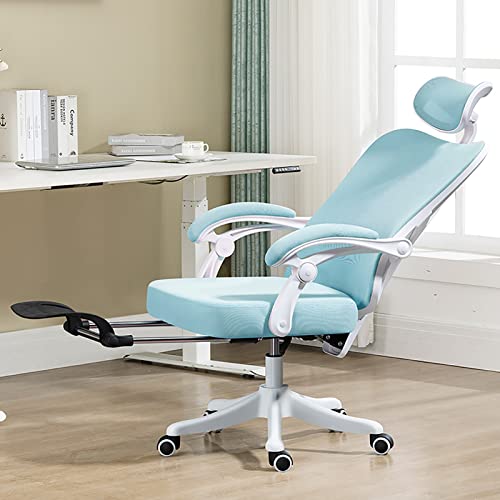 Baodiale Bequeme Computerstühle, Home-Office-Stuhl mit Lordosenstütze, Netz-Schreibtisch-Drehstuhl mit hoher Rückenlehne, Chef-Gaming-Stühle von Baodiale