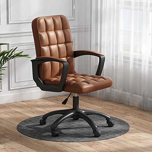 Baodiale Bequeme Computerstühle aus PU-Leder mit Rollen, Computerstuhl mit hoher Rückenlehne, Bürostuhl, drehbarer Gaming-Chefstuhl von Baodiale