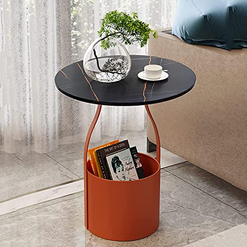 Baodiale Moderner runder Couchtisch mit Kunstmarmorplatte und Ablagefläche – Stilvolle Sofawand | Tische Baodiale Moderner runder Couchtisch mit Kunstmarmorplatte und Ablagefläche – Stilvolle Sofawand | Tische von Baodiale