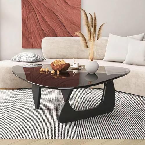 Baodiale Unregelmäßiger dreieckiger Couchtisch aus Glas modern mit Baodiale Unregelmäßiger dreieckiger Couchtisch aus Glas modern mit von Baodiale