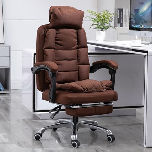 Bequeme Computerstühle Schreibtischstuhl mit Fußstütze Computer Home Stoff Freizeit Waschbar Büro Drehstühle mit Hebefunktion Bequeme Computerstühle Schreibtischstuhl mit Fußstütze Computer Home Stoff Freizeit Waschbar Büro Drehstühle mit Hebefunktion von Baodiale