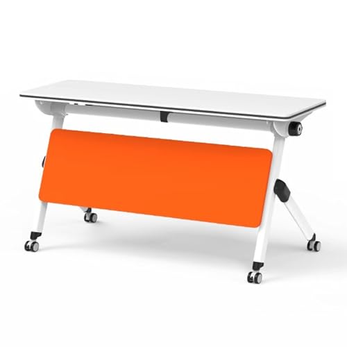 Klappbarer Konferenztisch, modulares Konferenzraum-Tischset, ineinander steckbare, Faltbare Paneele mit Rädern – Flexibles Layout für Büros, Seminare und Schulungsräume von Baodiale