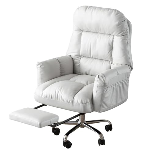 Lazy Sofa Chair Ergonomische Bürostühle Liegestuhl Gaming Study für Schlafzimmer Home Desk Weiche Computer-Rückenlehne Verstellbarer Sitz Wohnzimmer von Baodiale