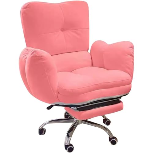 Lazy Sofa Chair Gaming Chair Bürostühle Liegestuhl für Schlafzimmer, Arbeitszimmer Ergonomische Lift-Rückenlehne Verstellbarer Home Desk Computerstuhl von Baodiale
