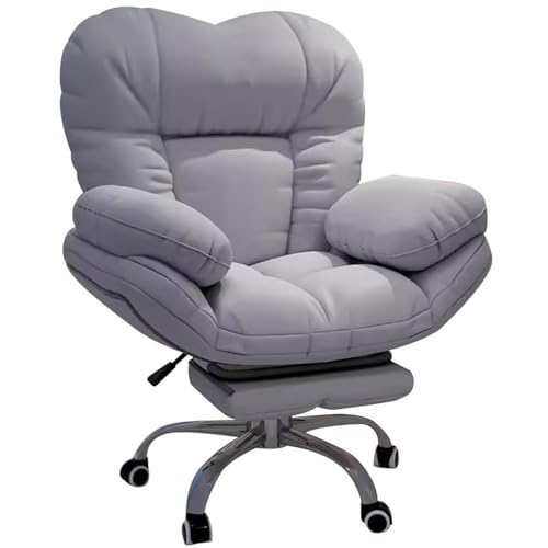 Lazy Sofa Chair Gaming Chair Study Ergonomische Bürostühle Liegestuhl für Schlafzimmer Home Desk Computer mit breiteren Sitzen Wohnzimmer von Baodiale