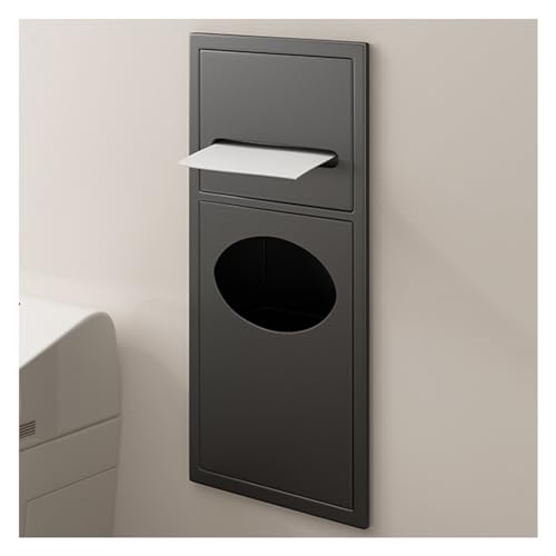 Wandnische für Badezimmer, Edelstahl, versenkbares Duschregal mit Mülleimer, wasserdichter Wand-Aufbewahrungs-Organizer für Badezimmer von Baodiale
