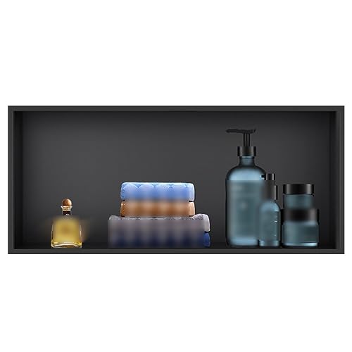 Wasserdichtes Duschregal für die Wandnische im Badezimmer. Wand-Organizer aus Edelstahl für Badezimmer und Nassräume. Ideale Aufbewahrungslösung für Shampoo, Kosmetik und Toilettenartikel. Wasserdichtes Duschregal für die Wandnische im Badezimmer. Wand-Organizer aus Edelstahl für Badezimmer und Nassräume. Ideale Aufbewahrungslösung für Shampoo, Kosmetik und Toilettenartikel. von Baodiale