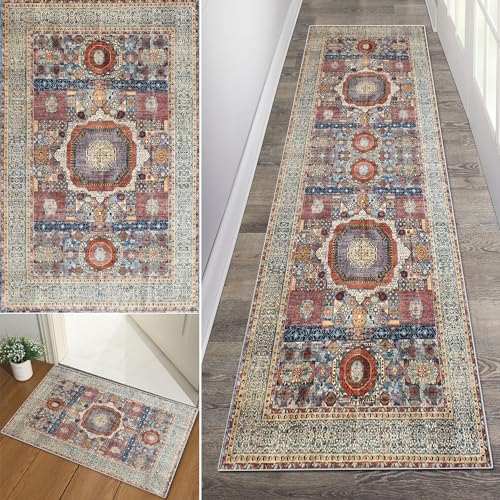 Baoeray Boho Teppich Flur Läufer 70 * 140cm Tribal Waschbar rutschfest Lang Flurläufer Teppich Distressed Küche Teppichläufer Fur Korridor Wohnzimmer Schlafzimmer Anpassbare Größe Baoeray Boho Teppich Flur Läufer 70 * 140cm Tribal Waschbar rutschfest Lang Flurläufer Teppich Distressed Küche Teppichläufer Fur Korridor Wohnzimmer Schlafzimmer Anpassbare Größe von Baoeray
