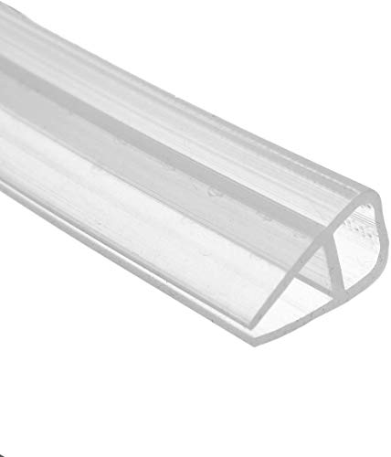 200cm U Shape Duschtür Dichtung Duschdichtung Wasserabweiser Dusche Glastür für 10mm Glasdicke von Baogu