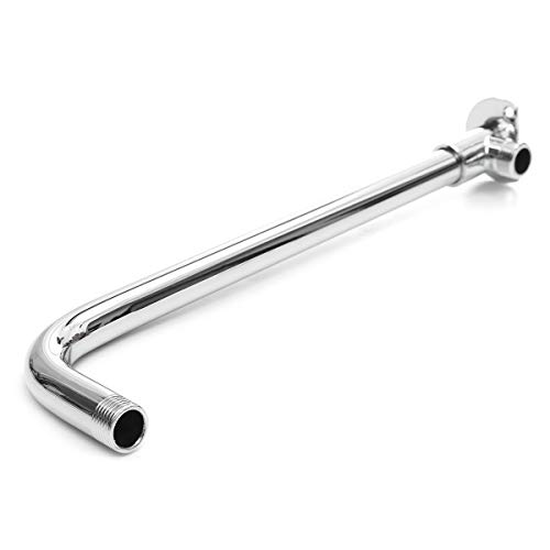 31cm Edelstahl Brausearm Duscharm Wandausleger Wandarm Dusche für Regenbrause Duschköpfe von Baogu