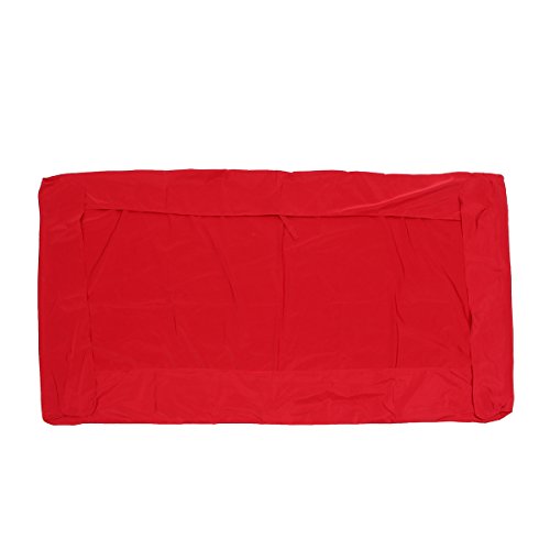 Baogu 3-Sitzer Ersatzdach Hollywoodschaukel Dach Schaukeldach für Gartenschaukel Schaukelbank 148 cm x 240 cm Rot von Baogu