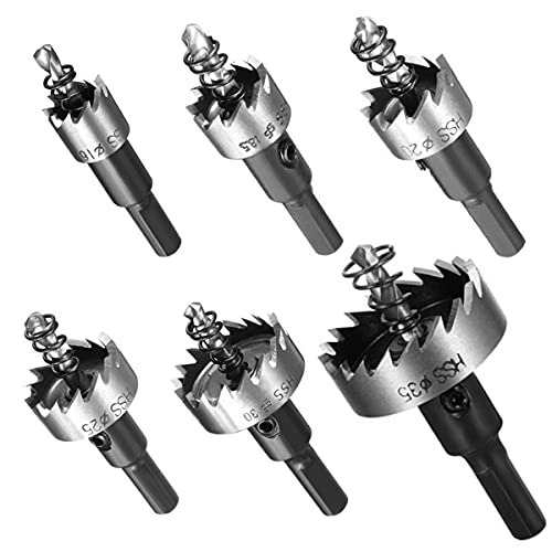 Edelstahl Bohrkrone Lochsäge Lochbohrer für Holz Metall Aluminium Gusseisen Durchmesser 12-100MM (55MM) von Baogu