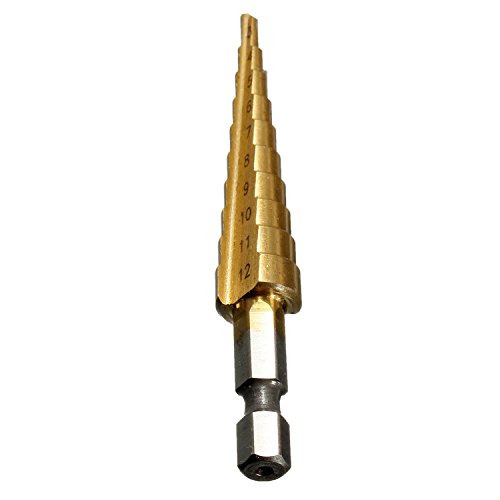 Hex Titan Kegelbohrer HSS Stufenbohrer 3-12mm Bohrer Werkzeug von Baogu
