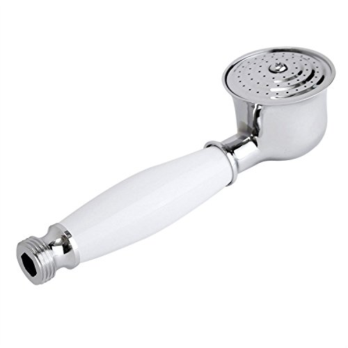 Retro Kupfer Handheld Shower Head Handbrause Brausekopf Duschkopf Silber von Baogu