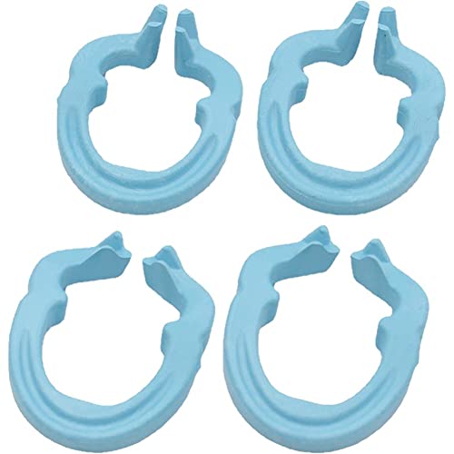 Baokuan 4pcs Dentalharz Klemmring -Separator Ring Schnitt Konturierte Metallmatrizen Haltermatrix Festklemm Autoklavierbar von Baokuan