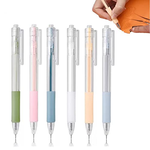 Baokuan Student Utility Messer Stift 6pcs, Cutter Craft Pen Mini Desktop Stift Cutter DIY Malpapier Papier Cutter Diary Zeichnung Schneidstiftkunstzubehör Cutter Stift von Baokuan