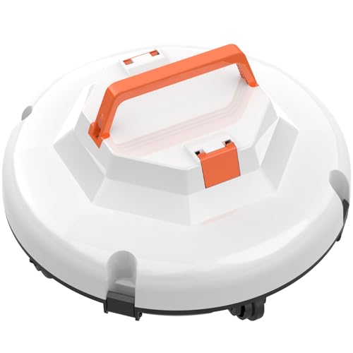 2025 Aufrüstung Kabelloser Roboterpoolsauger für obenliegende Pools, 120 - Minuten Laufzeit, Automatischer Poolreiniger für Einbettungspools bis zu 1.000 Quadratfuß, Selbstparkender Poolroboter von Baopilong