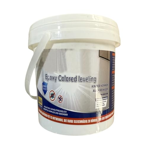 Baoqifong Epoxidharz Bodenfarbe Für Beton | Selbstnivellierende Versiegelung - Hochglanz Marmor Effekt Rutschhemmend Wasserdicht Sandfarben Für Holzboden Beton Fliesen Haus Garage Bad Baoqifong Epoxidharz Bodenfarbe Für Beton | Selbstnivellierende Versiegelung - Hochglanz Marmor Effekt Rutschhemmend Wasserdicht Sandfarben Für Holzboden Beton Fliesen Haus Garage Bad von Baoqifong