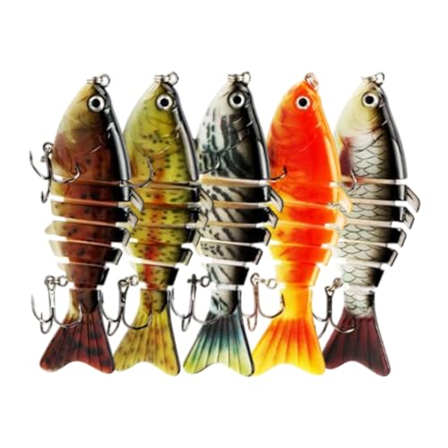 Baoqifong Fishing Lure | Realistische Köder Für Forelle Barsch - Künstlicher Roboterschwimm-Design Schwimmköder für Wels und Forellen Abenteuer Baoqifong Fishing Lure | Realistische Köder Für Forelle Barsch - Künstlicher Roboterschwimm-Design Schwimmköder für Wels und Forellen Abenteuer von Baoqifong