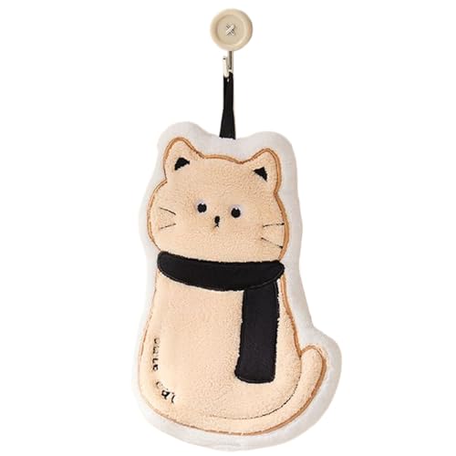 Baoqifong Handtuch Für Die Wand | Katzenmotiv Küchenhandtuch | Haushalt Schnelltrocknendes Stoff Handtuch mit Aufhängebänder für Zuhause Wohnheim Hotel Badezimmer Baoqifong Handtuch Für Die Wand | Katzenmotiv Küchenhandtuch | Haushalt Schnelltrocknendes Stoff Handtuch mit Aufhängebänder für Zuhause Wohnheim Hotel Badezimmer von Baoqifong