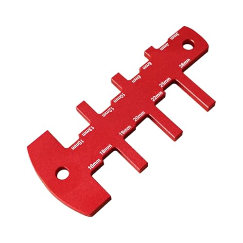 Baoqifong Holzverarbeitung Höhenmesser,Präzisionsmesser Aus Aluminiumlegierung Für Tischkreissägen - Glatt Kompakt Präzise Messhilfe Für Werkstattprojekte Baoqifong Holzverarbeitung Höhenmesser,Präzisionsmesser Aus Aluminiumlegierung Für Tischkreissägen - Glatt Kompakt Präzise Messhilfe Für Werkstattprojekte von Baoqifong