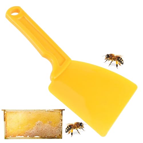 Baoqifong Honigschaber Entdeckelungswerkzeug,Bienenstock Werkzeug - Wiederverwendbares Schaufelwerkzeug für die Extraktion und Verarbeitung von Honig in der Imkerei für zu Hause, Bienenstockernte und von Baoqifong