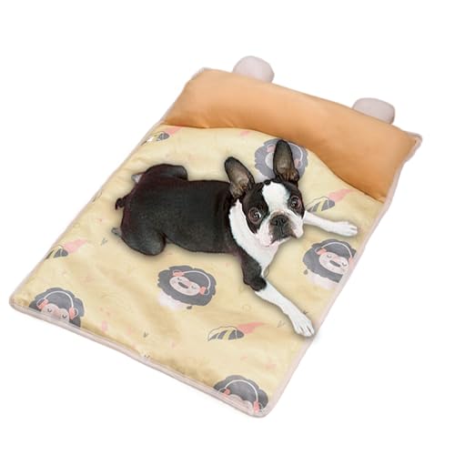 Baoqifong Hundekühlmatte - Kühlende Bettmatte Für Haustiere Mit Höcker - Kühle Schlafmatte Mit Kissen Für Innen Außen Transportbox Auto Schlafzimmer Nach Dem Training Bei von Baoqifong