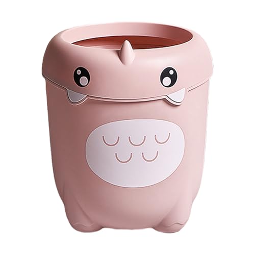 Baoqifong Kinder Mülleimer - Niedlicher Dinosaurier Abfalleimer Für Kleinen Raum,Großer Mini Abfallbehälter Mit Großem Fassungsvermögen Für Wohnung Wohnzimmer Küche Unter Tisch von Baoqifong