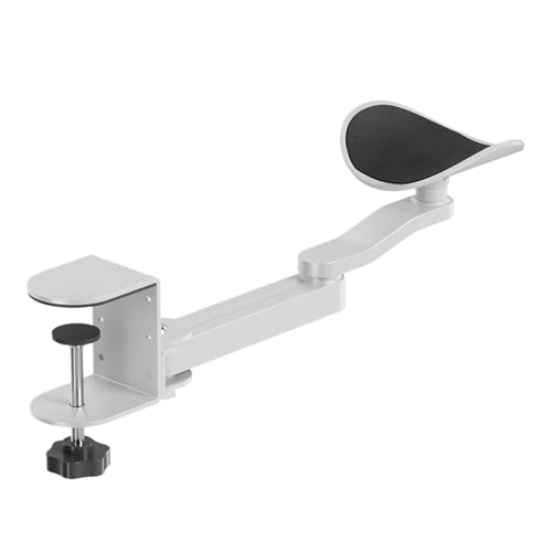 Baoqifong Klemmbare Armauflage Für Computertisch - Schreibtisch Aufnahme Drehbarer Ellenbogenkissen | Klemmbefestigung Mit Höhenverstellung Für Rechts Und Linkshänder Baoqifong Klemmbare Armauflage Für Computertisch - Schreibtisch Aufnahme Drehbarer Ellenbogenkissen | Klemmbefestigung Mit Höhenverstellung Für Rechts Und Linkshänder von Baoqifong