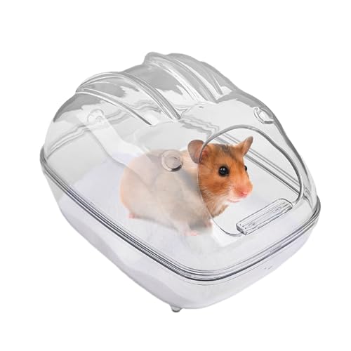 Baoqifong Sandbad-Box Für Hamster | Chinchilla-Badebehälter Mit Duscheffekt - Kleintier-Reinigungsbehälter Für Körperpflege Von Mongolischen Rennmäusen Und Chinchillas Baoqifong Sandbad-Box Für Hamster | Chinchilla-Badebehälter Mit Duscheffekt - Kleintier-Reinigungsbehälter Für Körperpflege Von Mongolischen Rennmäusen Und Chinchillas von Baoqifong