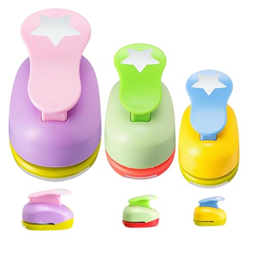 Baoqifong Scrapbook Loch Locher - Kartenbastel-Sternenlochwerkzeug | Schulbedarf Tragbarer Karton-Schneider für Grußkarten Kunstwerke Etiketten Handarbeiten Baoqifong Scrapbook Loch Locher - Kartenbastel-Sternenlochwerkzeug | Schulbedarf Tragbarer Karton-Schneider für Grußkarten Kunstwerke Etiketten Handarbeiten von Baoqifong