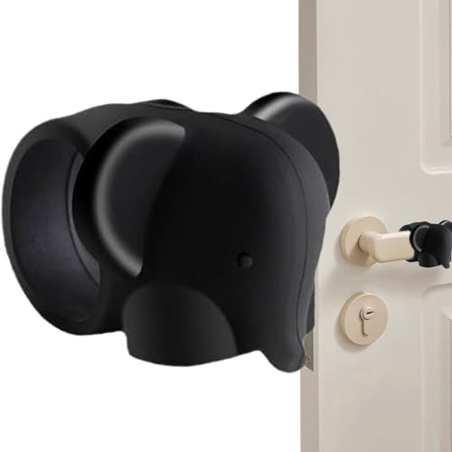 Baoqifong Türstopper Wandschutz | Cartoon Niedlicher Türgriffschutz und Bumper - Silikon Schutz Geräuschdämpfer Leise für Wohnheim Hotel Krankenhaus Wohnung Badezimmer Schlafzimmer Wohnzimmer Schule von Baoqifong