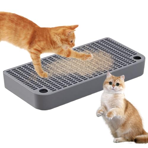 Katzenklo Rampe, Katzenrampenstreubox Schritt, Katzenschritt Für Katzentoilette Mit Filterfunktion, Reinigung Von Pet Toilettenpedalhocker, Leicht Zu Reinigen, 32x16x4 cm von Baoqifong