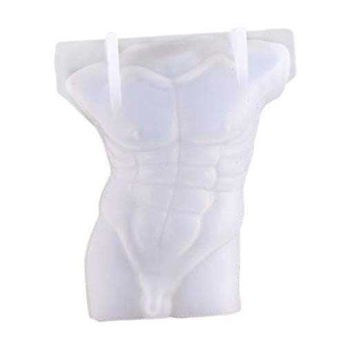 B Baosity DIY Körper Kerze Silikonform, Bastelform Mensch Körper Silikon Kerze Formen für DIY männliche und weibliche Kerzen, Kuchen, Schokolade - Modell 5 von Baosity