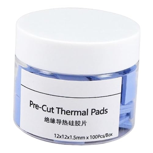 BaotyJie 100x Thermal Pad Zubehör Ersatz Selbstklebende Hohe Wärmeleitfähigkeit Effiziente Wärmeableitung von BaotyJie