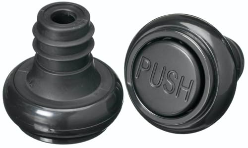 BAR CRAFT Isolierflaschenstopper Connoisseur Deluxe in schwarz 2-teilig, Mischung aus Mehreren Materialien, 12 x 17 x 22 cm, 2-Einheiten BAR CRAFT Isolierflaschenstopper Connoisseur Deluxe in schwarz 2-teilig, Mischung aus Mehreren Materialien, 12 x 17 x 22 cm, 2-Einheiten von Bar Craft