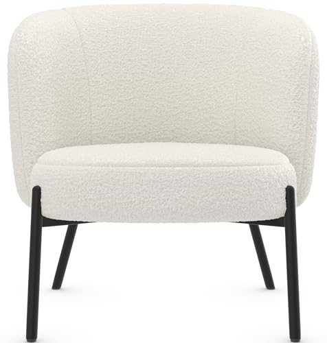Bar Stools UK Flynn Loungesessel Boucle (Ivory Boucle) von Bar Stools UK